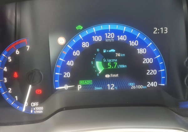 Toyota Corolla cena 98950 przebieg: 26100, rok produkcji 2022 z Warszawa małe 79